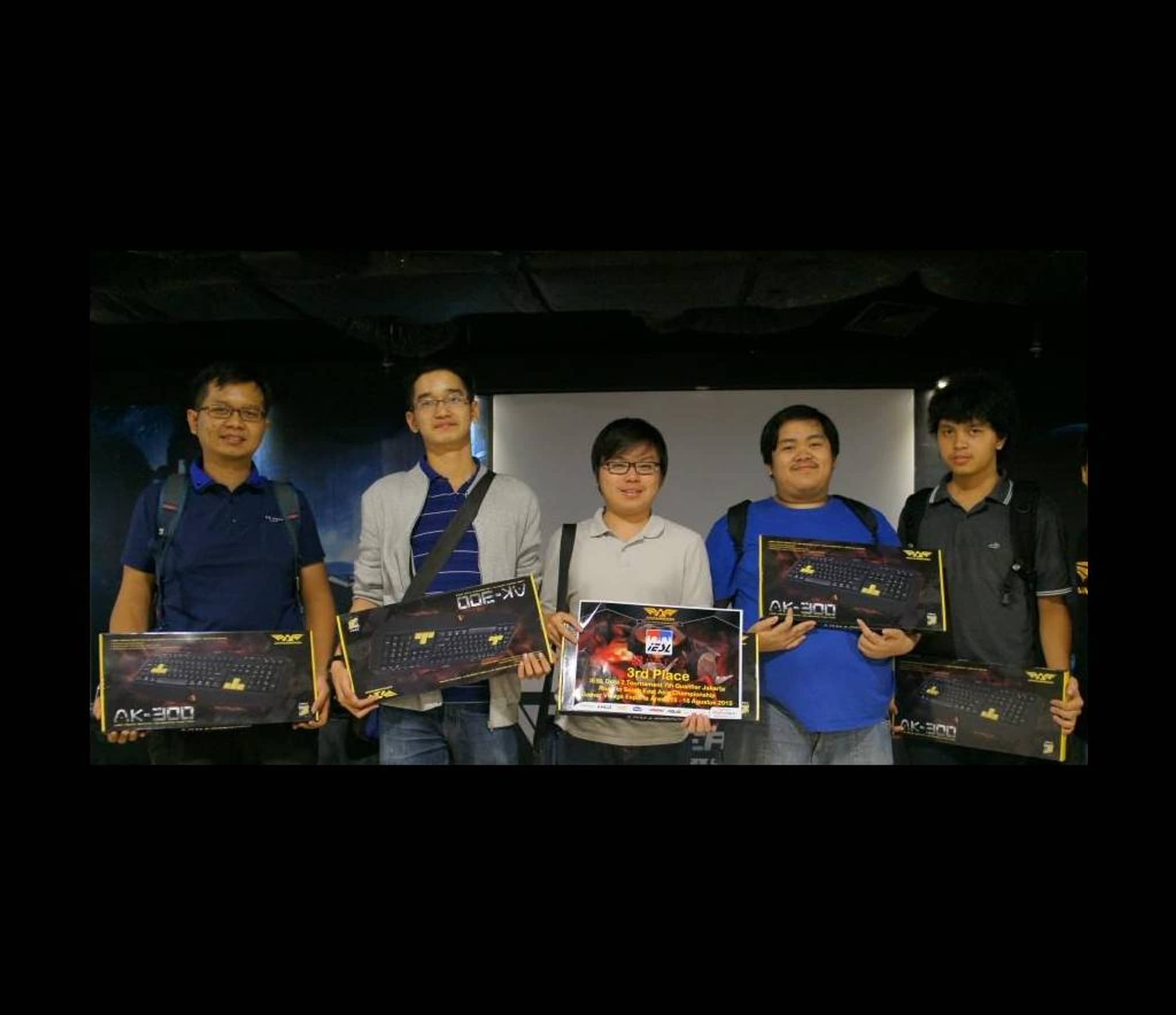 Getting 3rd place in Jakarta Qualifier of Indonesia Elite Super League (IESL) in 2015.